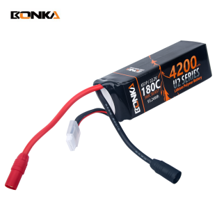 BONKA 4200mAh 180C 6S LiPo Battery for RC Helicopter